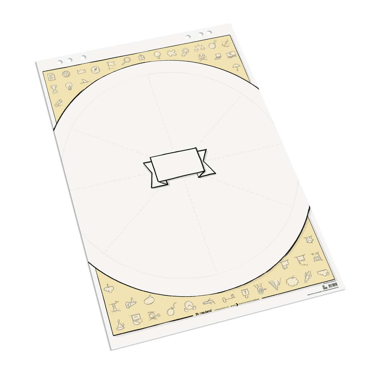 neuland-templatepad-world-caf-68-x-98-cm-20-blatt-flipchart-template image 1