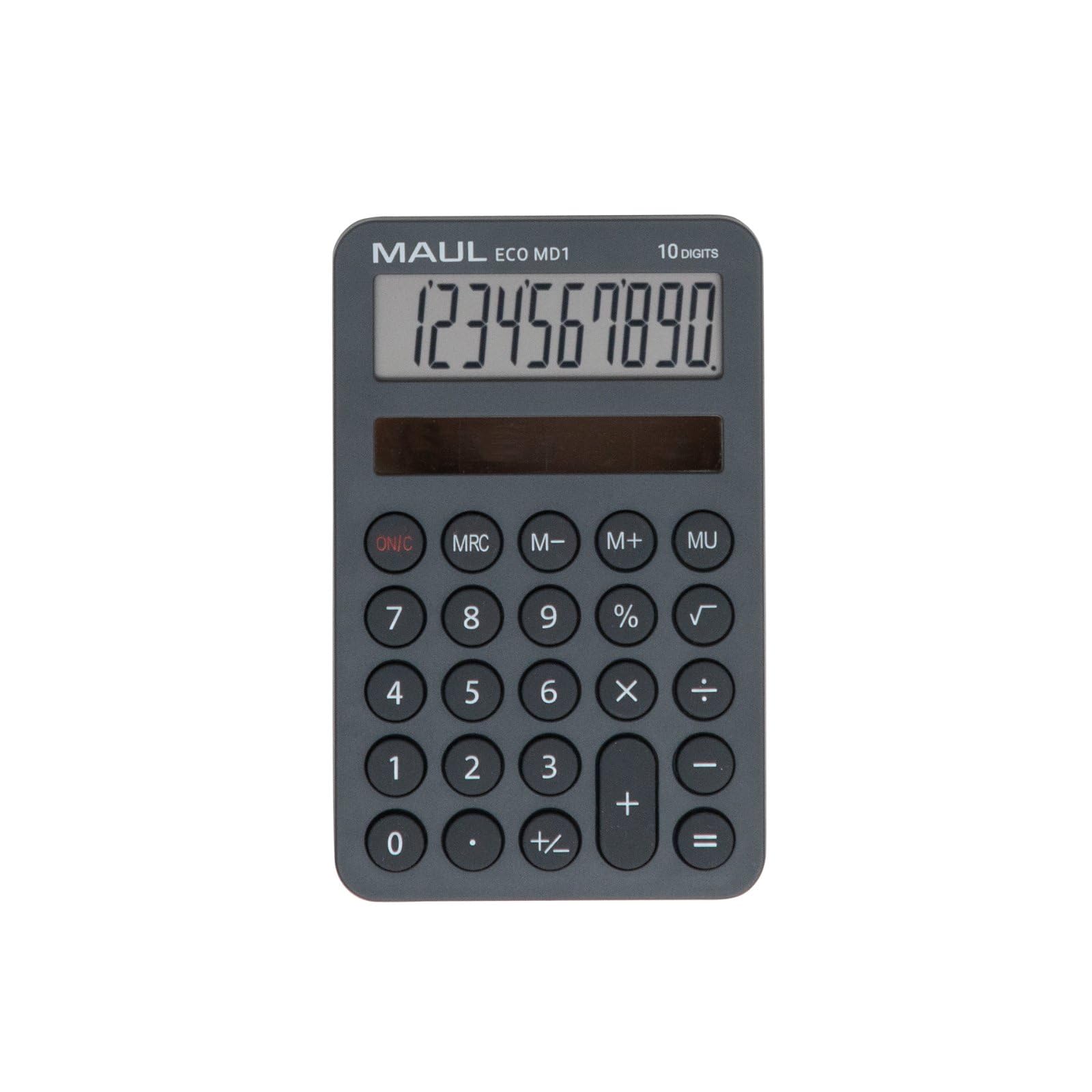 maul-eco-md-1-solarrechner-hellblau-lcd-10-stellig-kompakt image 6