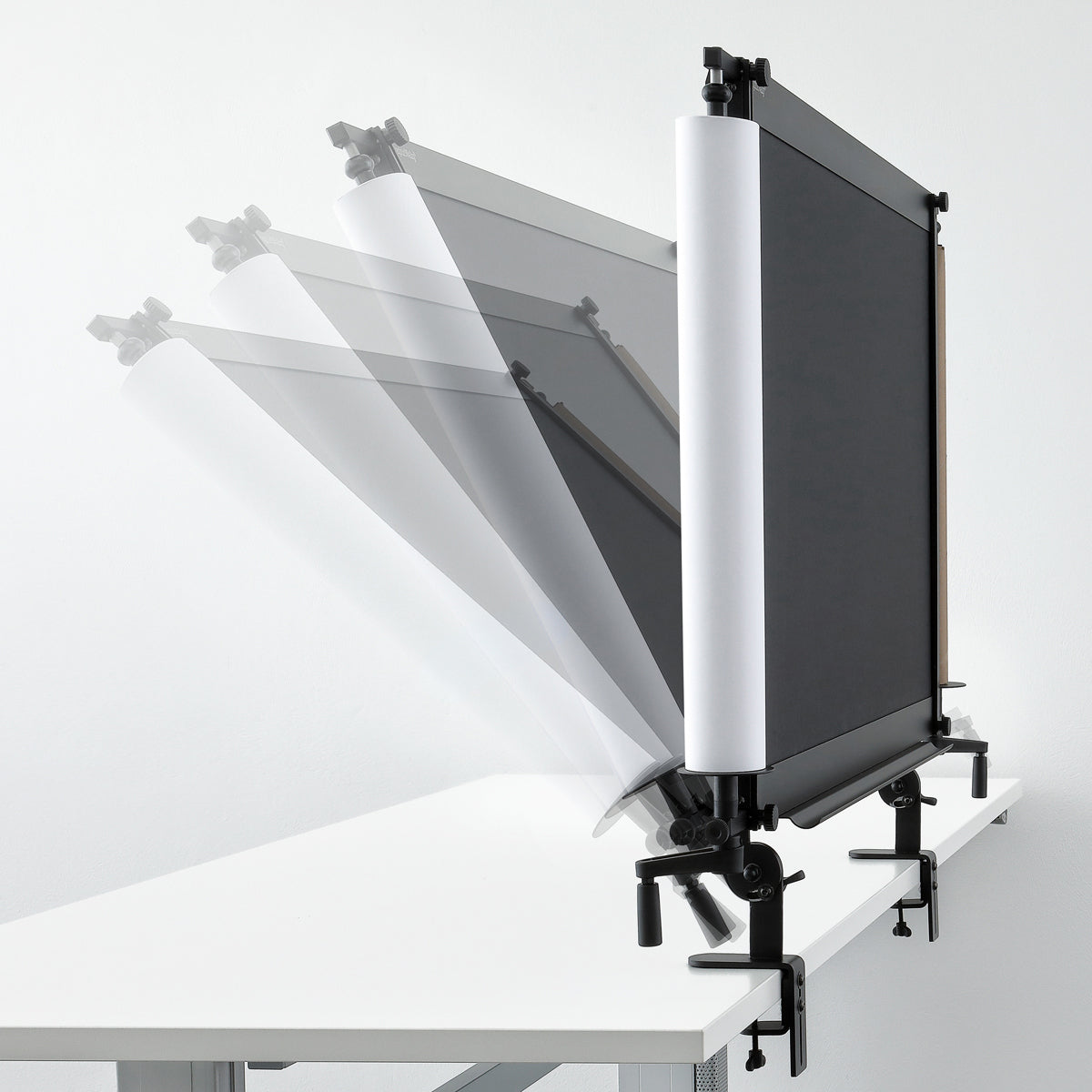 neuland-graphicwally-tafelsystem-mit-endlospapier-neigbar-tischmontage image 3