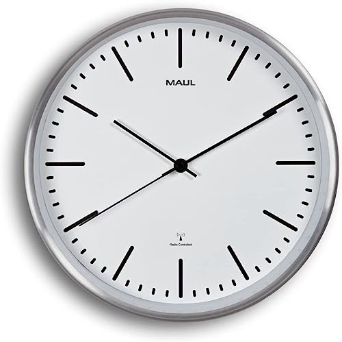 maul-maulfly-wanduhr-funk-dcf77-aluminium image 6