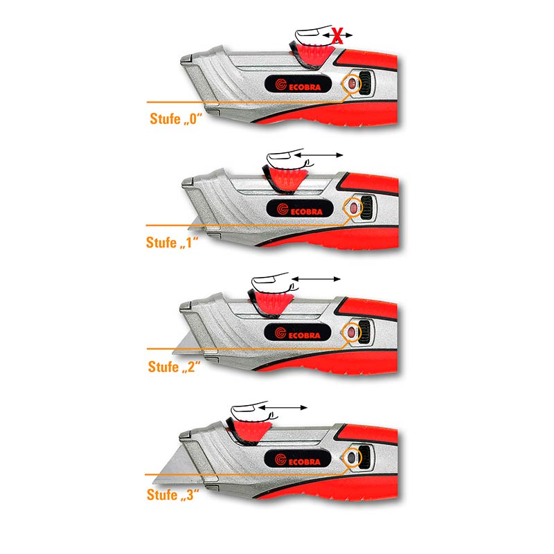 ecobra-profi-sicherheits-cutter-mit-3-fachem-klingenvorschub image 2