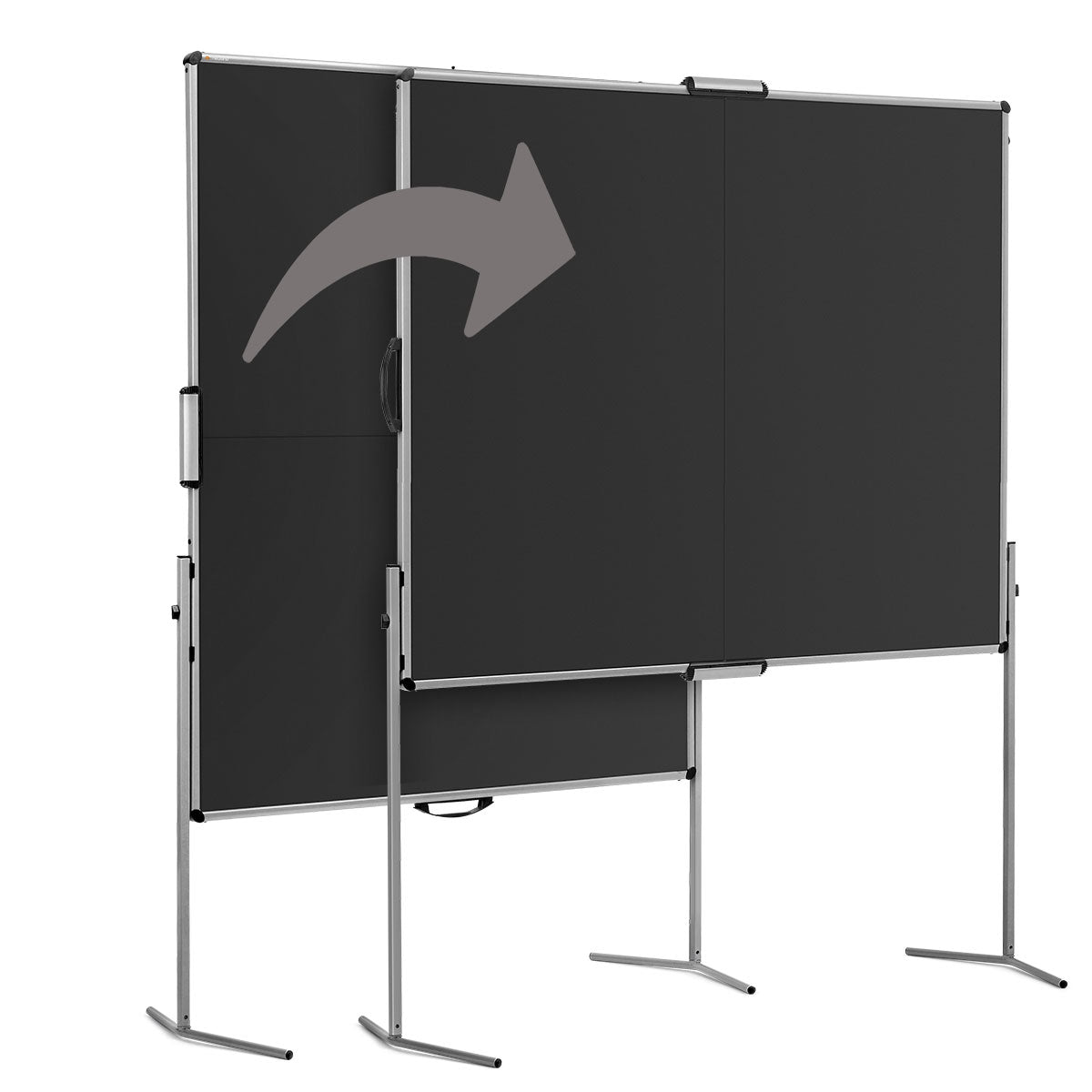 neuland-unipin-2-mc-v-faltbare-pinnwand-hoch-querformat image 2