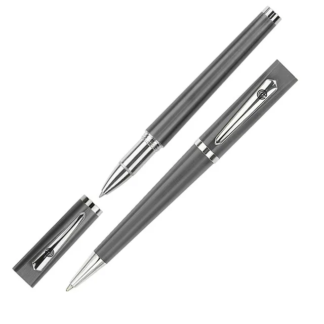 ecobra-cityline-vicenza-grau-kugelschreiber-und-rollerball image 1