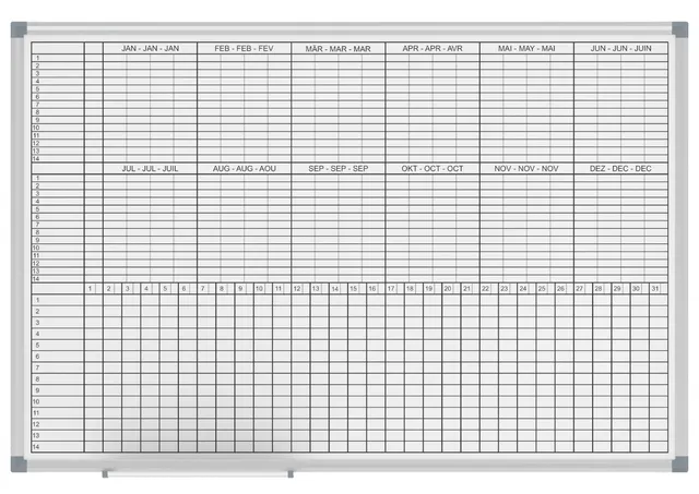 maul-jahresplaner-wandtafel-maulstandard-wei-60x90-cm-abwischbar image 1