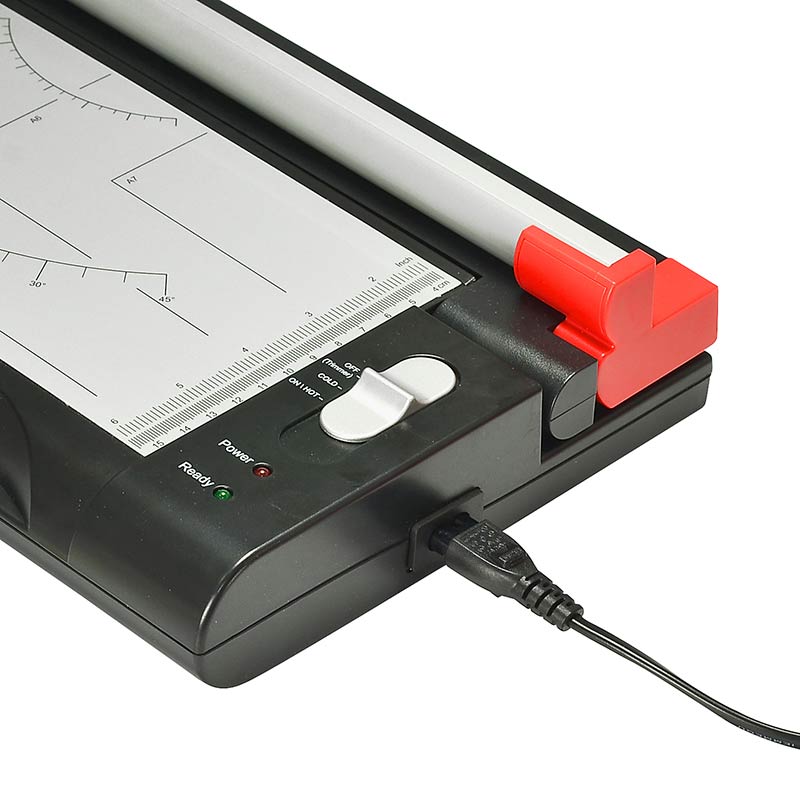 ecobra-sicherheits-rollenschneidemaschine-din-a4-laminierger-t-2-in-1 image 4