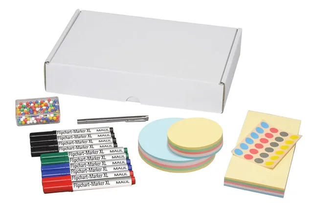 maul-moderationsset-maulselect-1051-teilig-mit-karten-markern-nadeln image 1