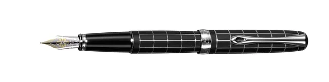 diplomat-excellence-a-f-llhalter-lapis-schwarz-raute-m-14-kt image 1