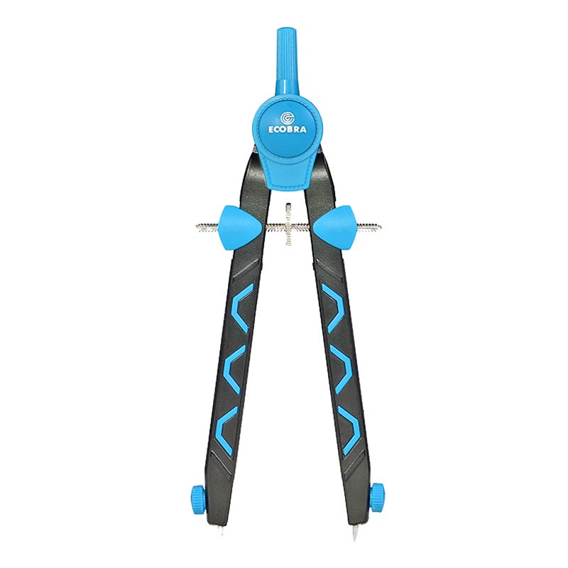 ecobra-schnellverstell-zirkel-stech-zirkel-serie-duo-tec-blau-170-mm image 1