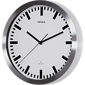 maul-wanduhr-maulpilot-30-cm-wei-funk-silber image 8