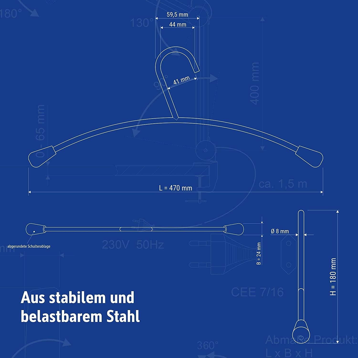 maul-kleiderb-gel-metall-schwarz-5er-set-stahl image 5