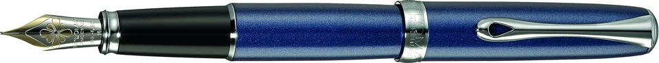diplomat-excellence-a2-f-llhalter-midnight-blue-14-kt image 1