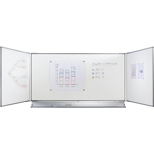 maul-whiteboard-klappbar-maulpro-wei-alurahmen-100x120-cm-wand image 7