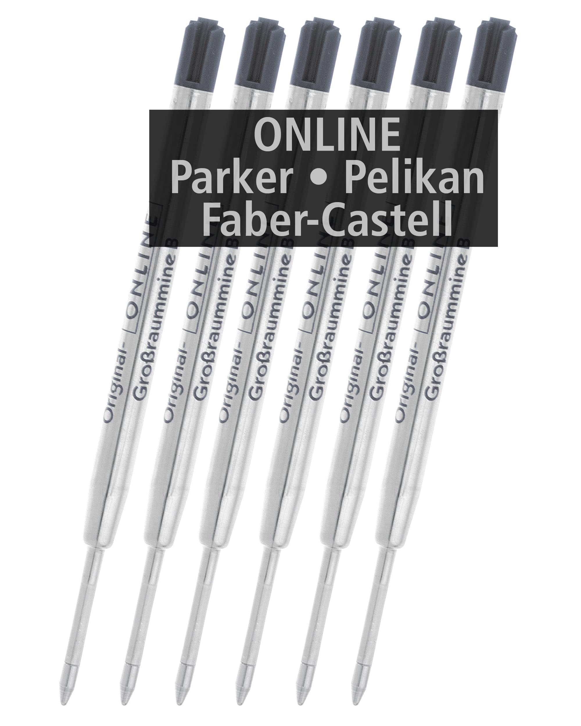 online-gro-raumminen-g2-b-schwarz-dokumentenecht-6er-pack image 1