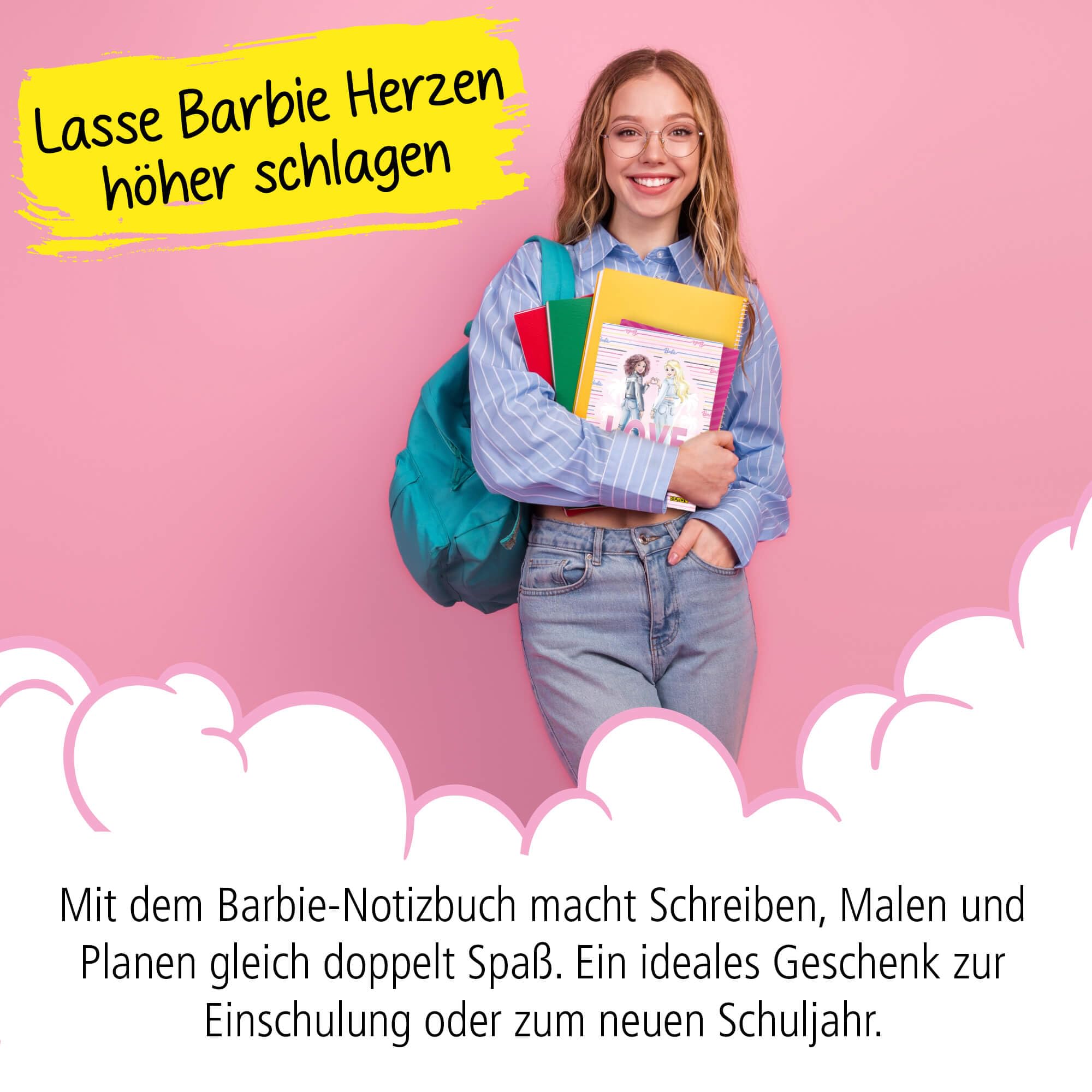 online-barbie-notizb-cher-a5-dotted-2er-set-192-seiten image 5