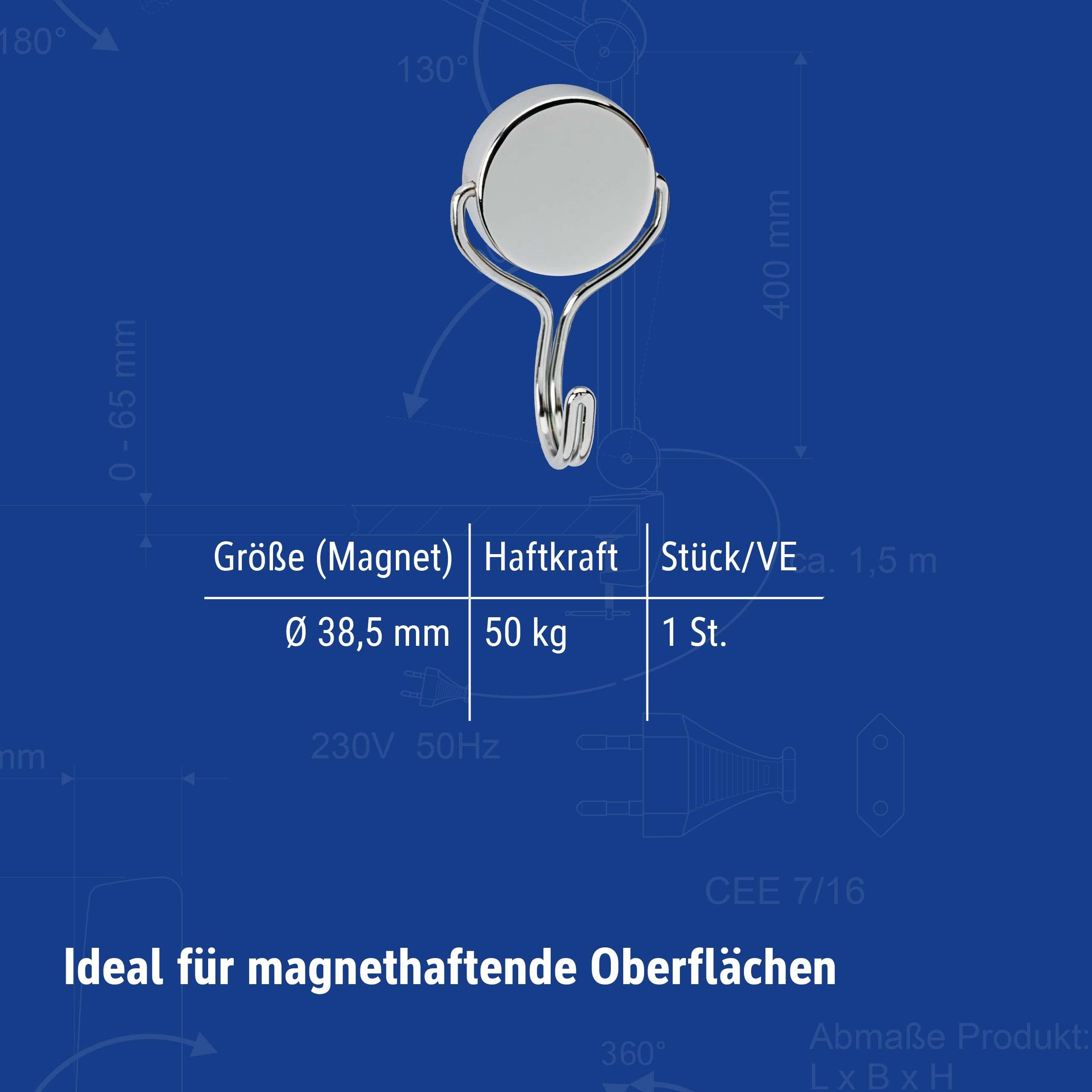 maul-maulpro-neodym-hakenmagnet-silber-50-kg-tragkraft-magnethaken image 5