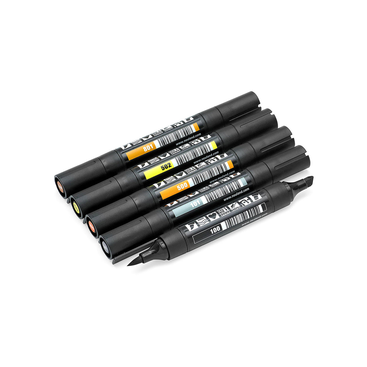 neuland-twinone-5er-set-honey-bee-keil-und-pinselspitze image 1