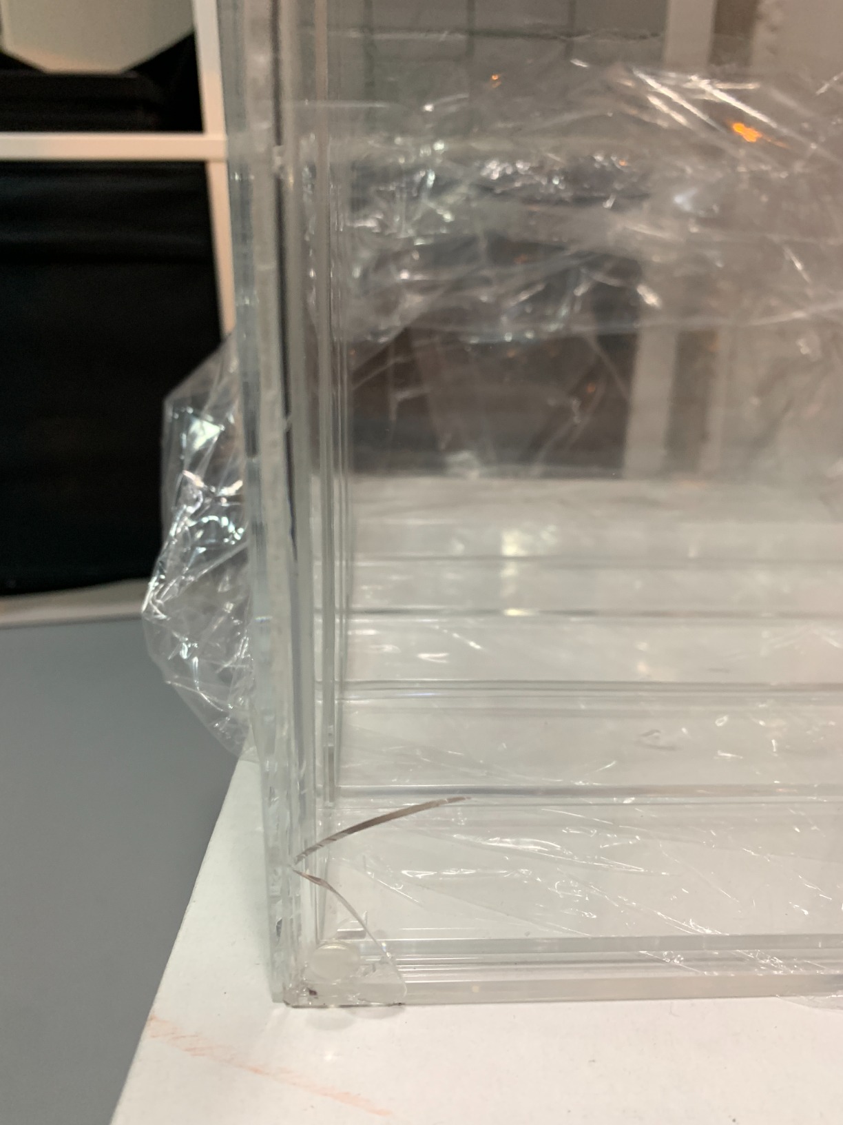 Sehr stabil für Plastik