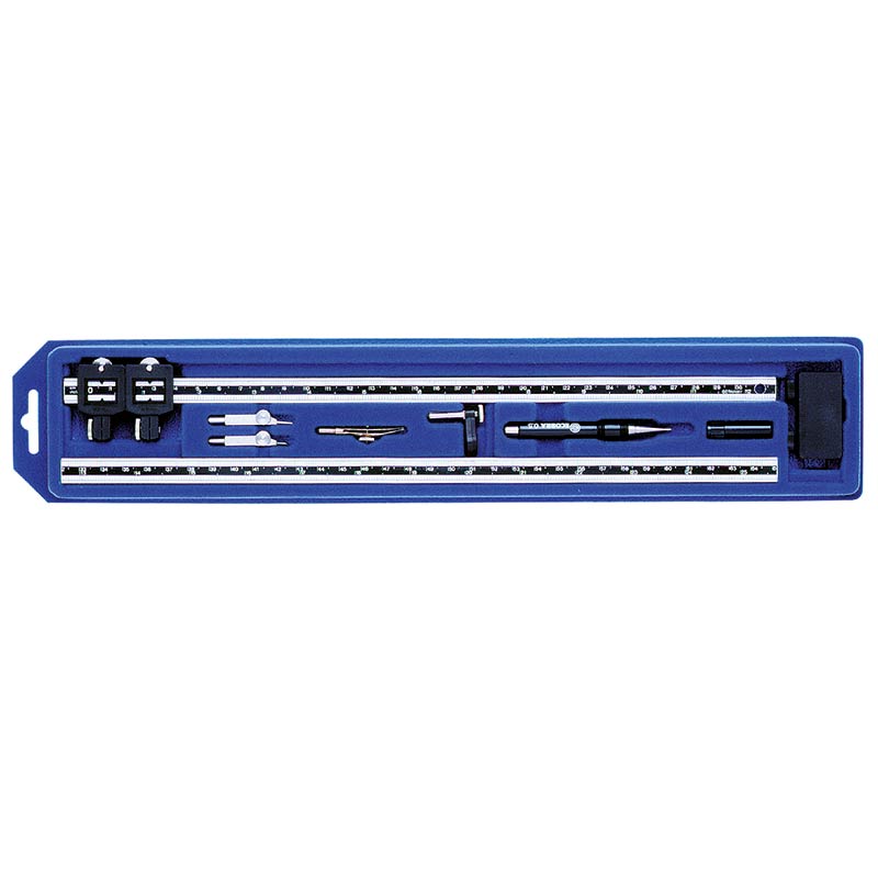 ecobra-alu-stangenzirkel-2-teilig-bis-1300-mm-mit-zubeh-r image 2