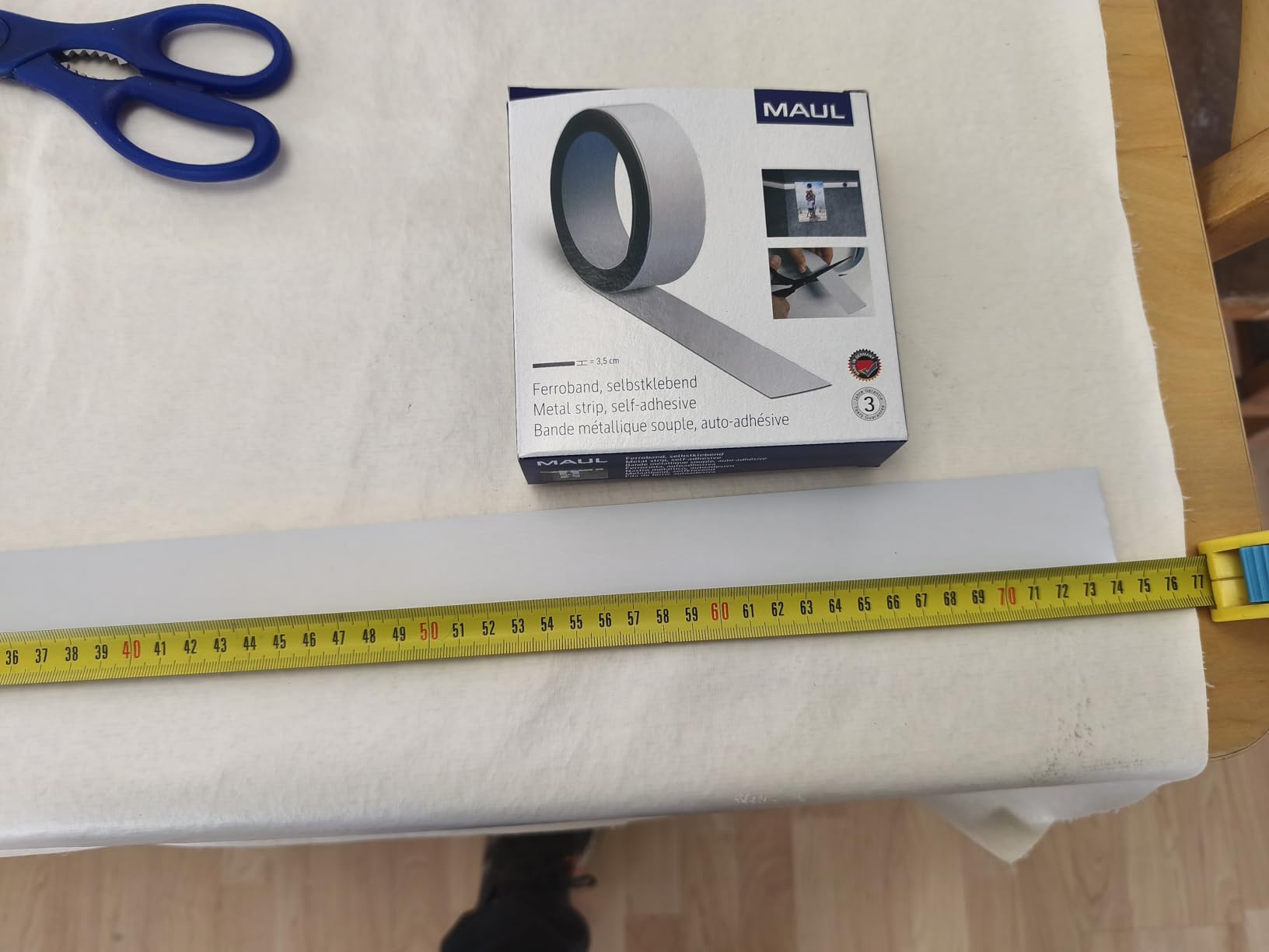 Endlich Magnete an der Rigipswand