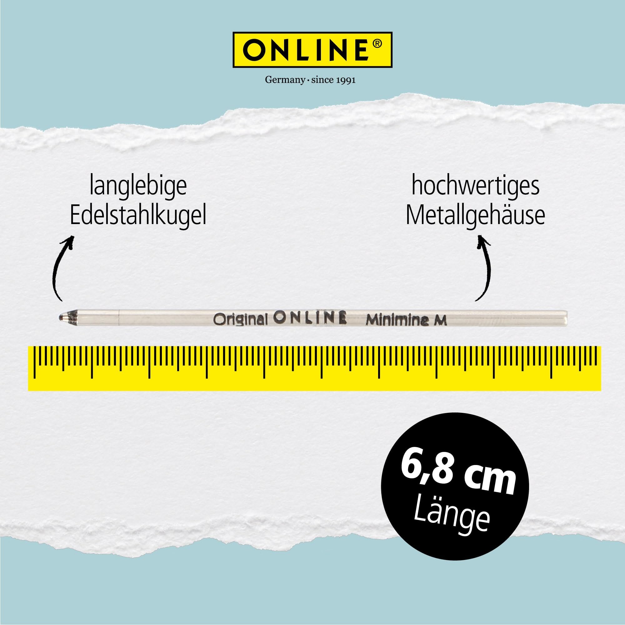 online-mini-kugelschreiberminen-d1-m-schwarz-10er-set-dokumentenecht image 4