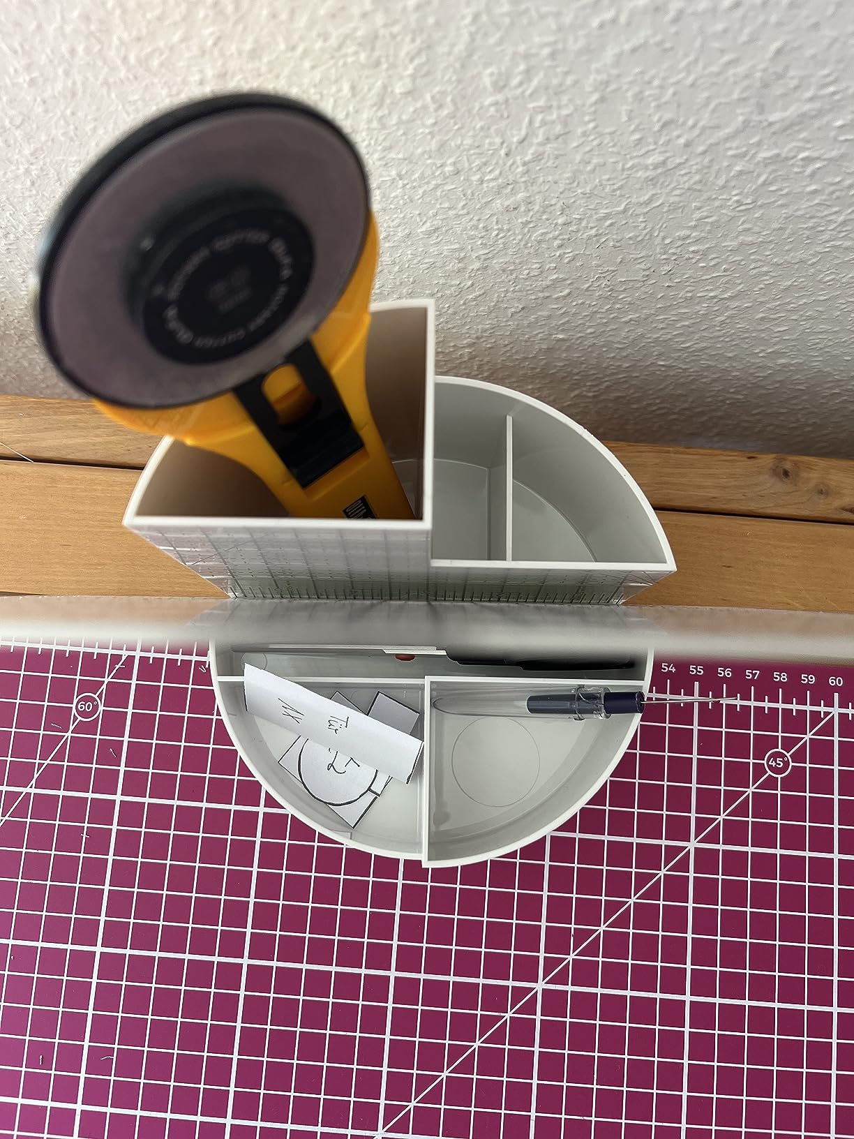 Für dicke Marker zu eng