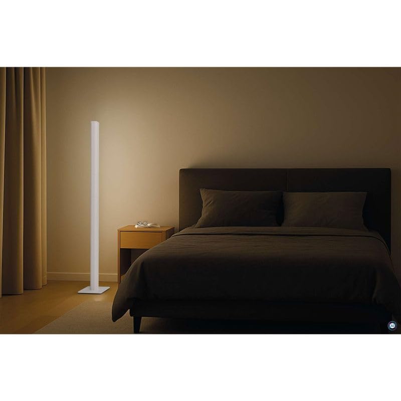 maulpino-eco-led-stehlampe-wei-app-steuerung-stufenlos-dimmbar-warmwei image 4