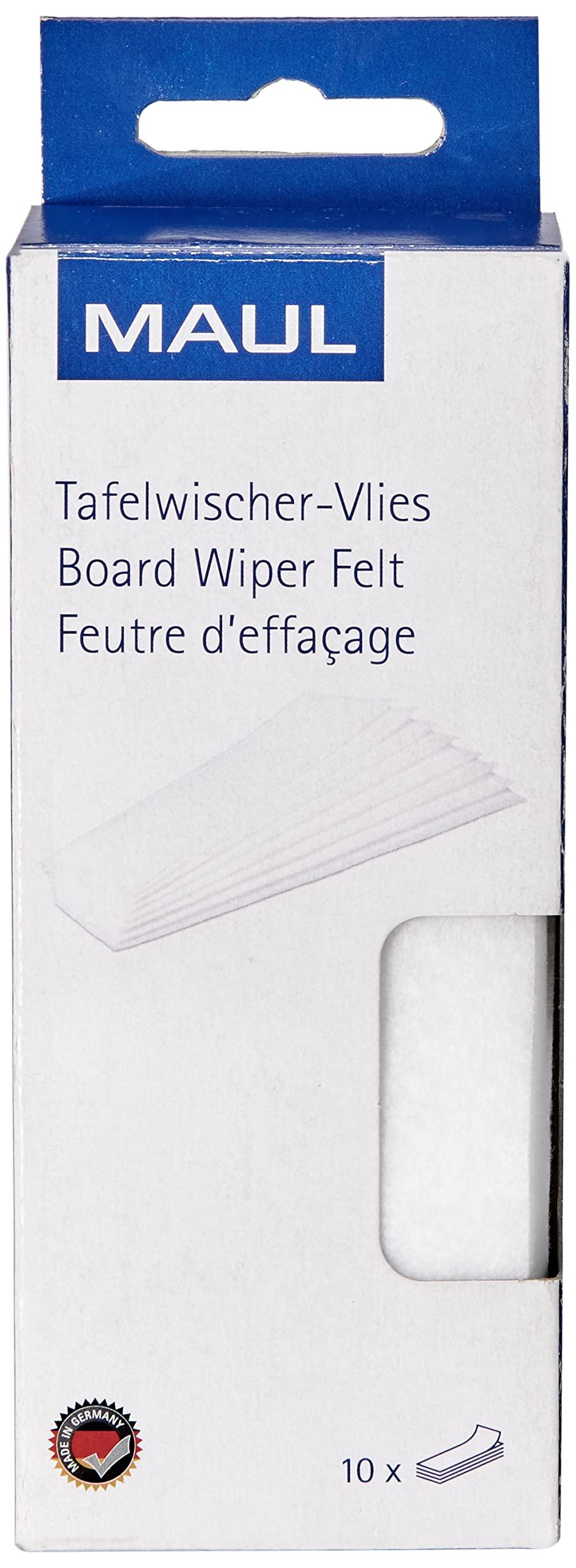 maul-maulpro-tafelwischer-berzug-wei-es-vlies-10-st-ck-ersatzbez-ge image 1