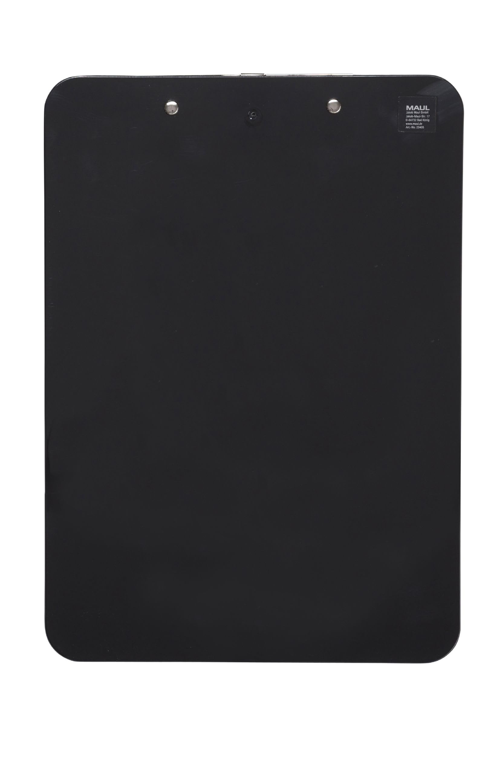 maul-klemmbrett-a4-schwarz-stabile-b-gelklemme-3-mm-kunststoff image 3