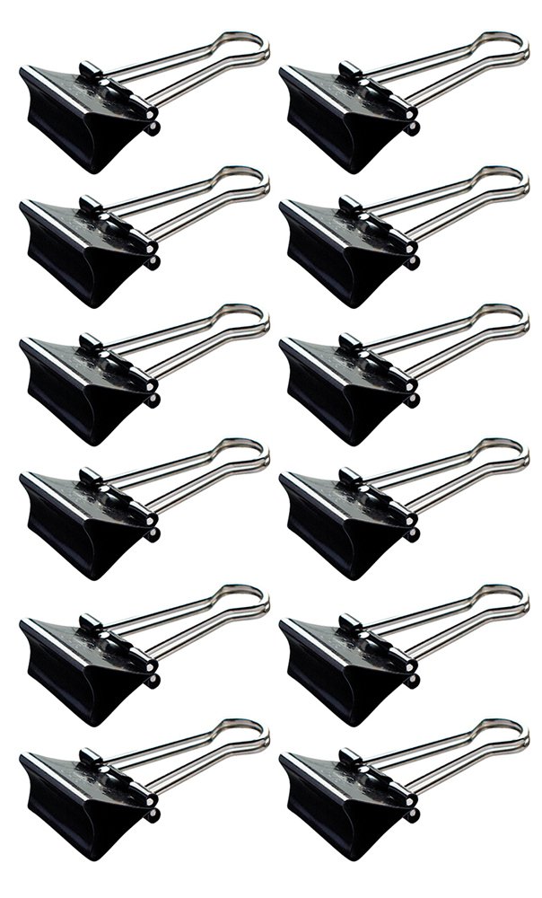 maul-mauly-foldback-klemmer-schwarz-15-mm-12er-set image 1