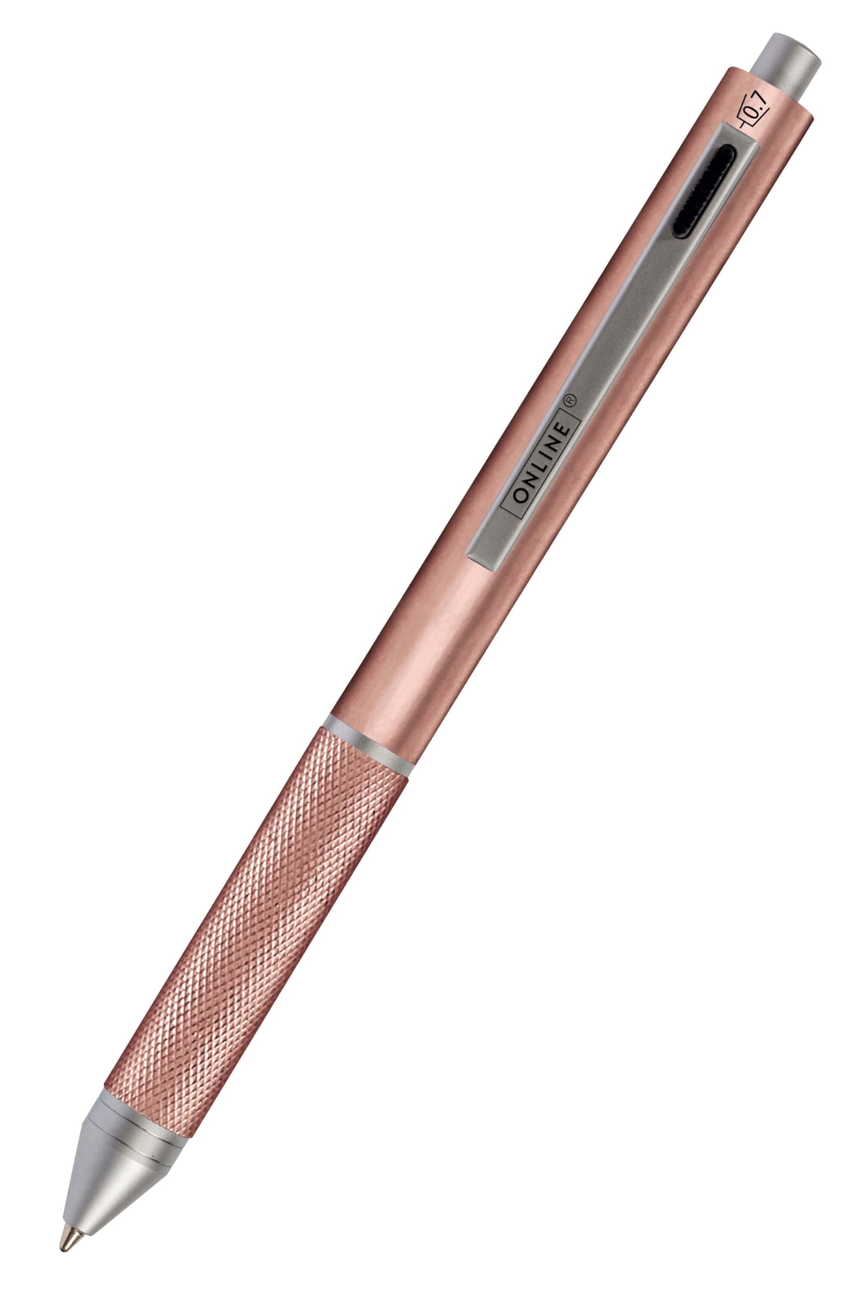 online-4-farb-kugelschreiber-carbon-design-metall-mit-d1-ersatzminen image 8