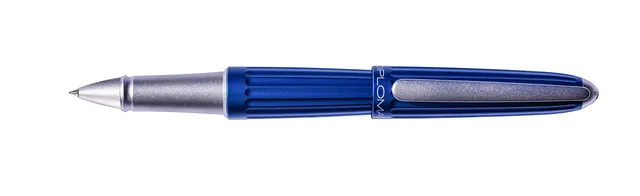 diplomat-aero-tintenroller-blau-aluminium-drehmechanik-etui image 1