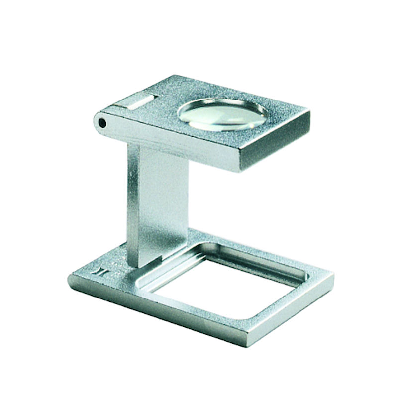 ecobra-fadenz-hler-metall-messing-mattverchromt-lupe-in-6-ausf-hrungen image 3
