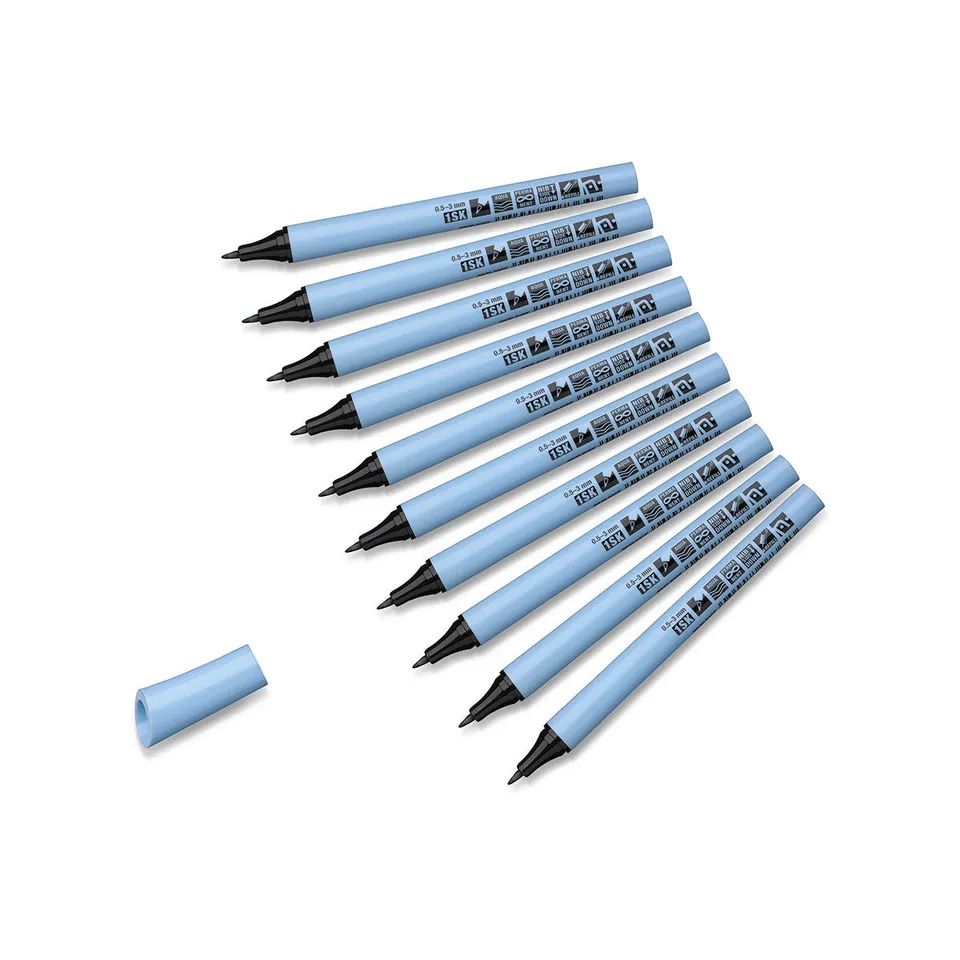 neuland-fineone-flex-fineliner-0-5-3-mm-10er-uni-set image 1