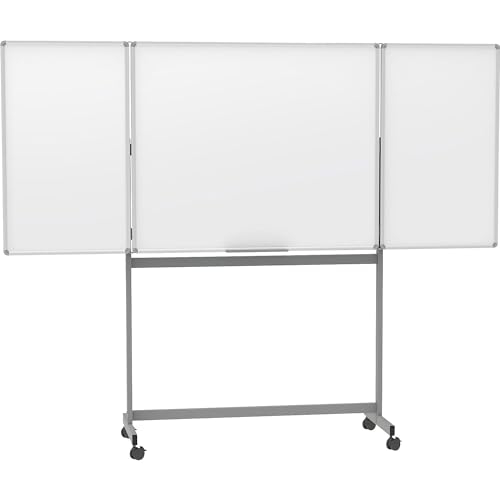 maul-maulstandard-whiteboard-mobil-100-x-120-cm-klappbar-silber image 4