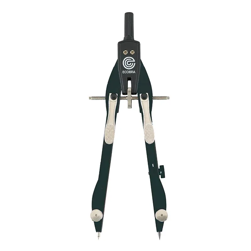 ecobra-new-master-1-schnellverstell-zirkel-schwarz-mit-metall-druckhebel image 1
