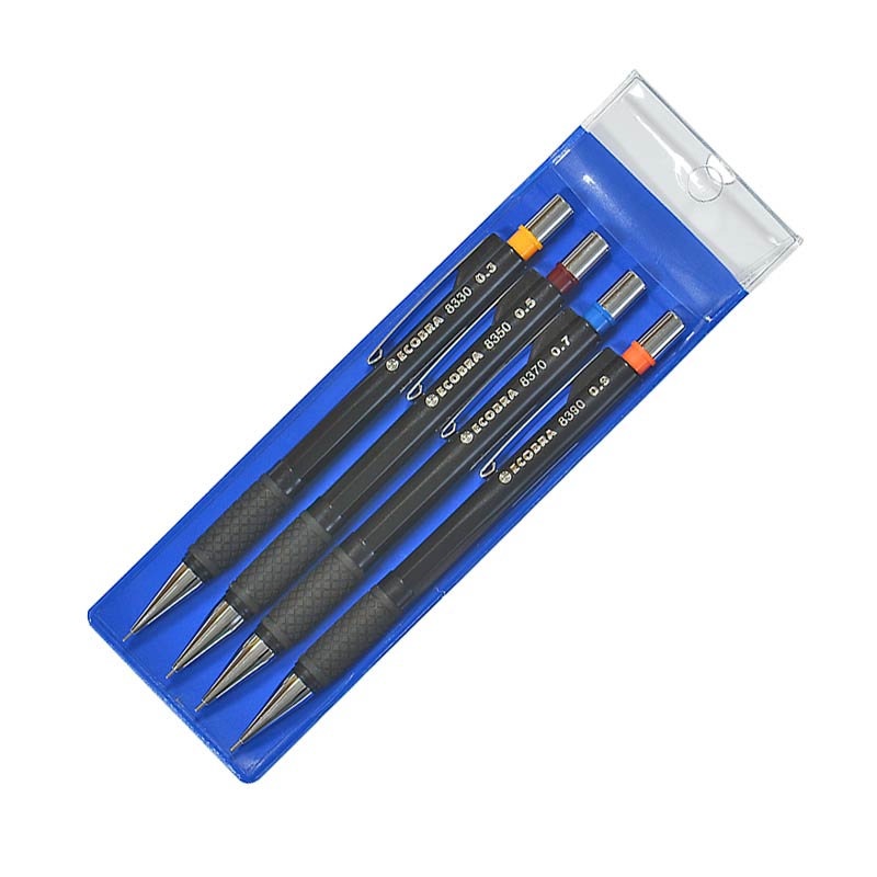 ecobra-feinminen-druckstift-4er-set-0-3-0-5-0-7-0-9-mm image 2