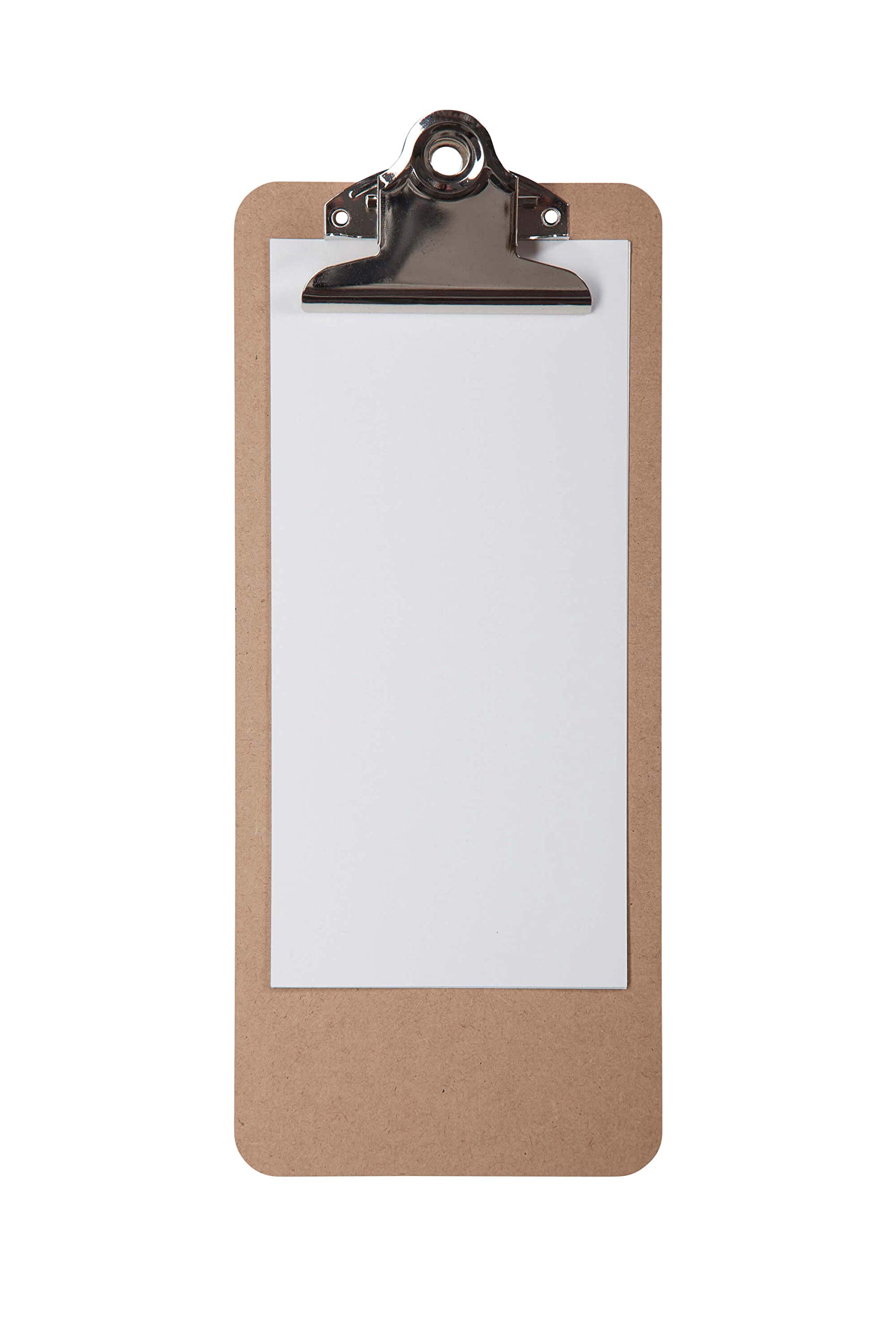 maulbill-klemmbrett-braun-hartfaser-holz-mit-stahlclip image 3