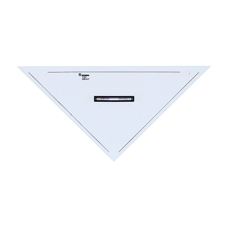 ecobra-anlegedreieck-7062-ohne-teilung-mit-3-parallellinien-hypotenuse-319-mm image 1