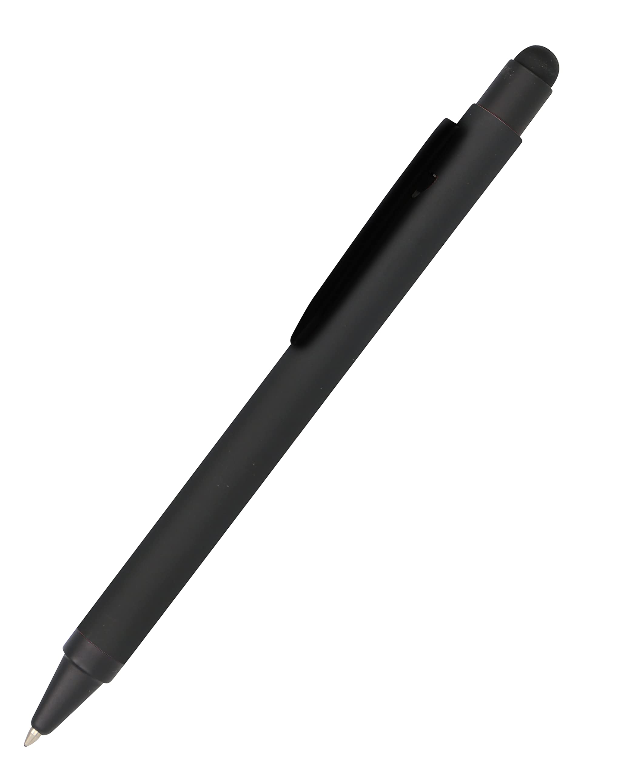 online-alu-stylus-kugelschreiber-schwarz-mit-touchpen image 1