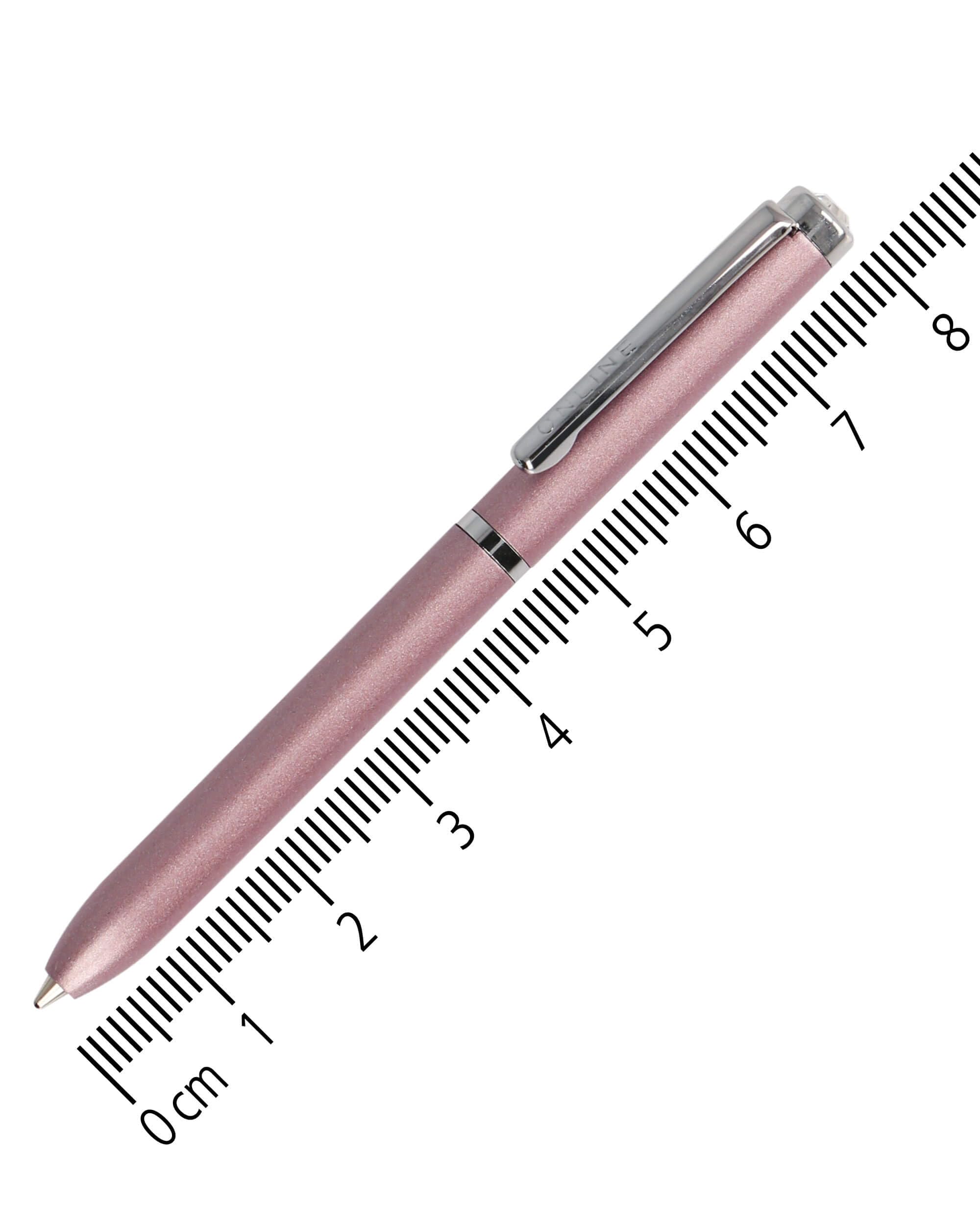 online-mini-kugelschreiber-rose-8-cm-drehkuli-mit-d1-mine-blau image 1