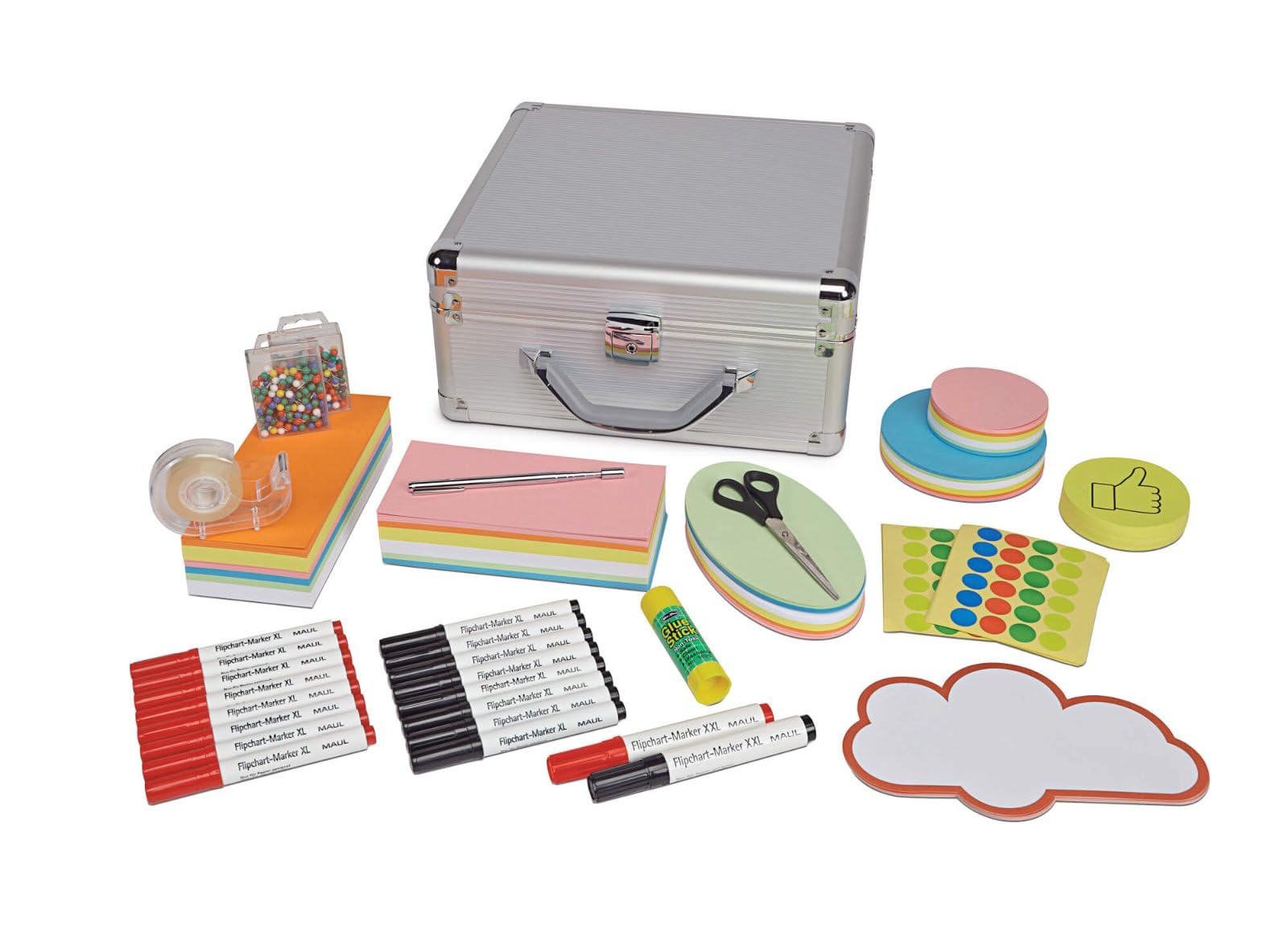 maul-moderatorenkoffer-maulpro-confident-silber-aluminium-workshop-set image 4