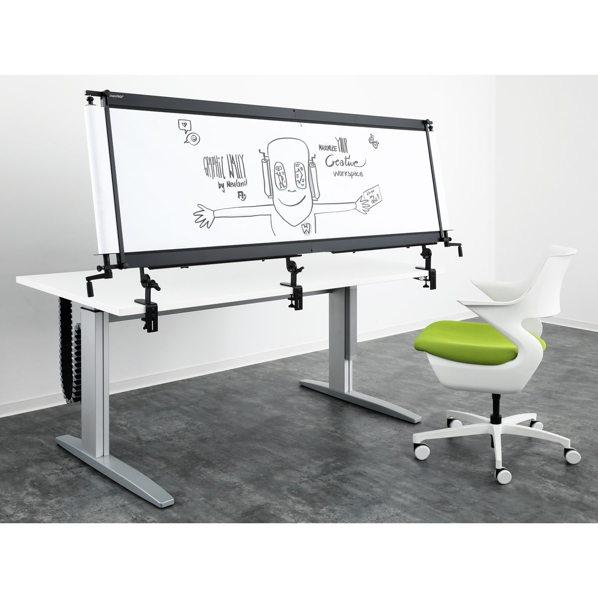 neuland-graphicwally-spacekit-tafelsystem-extrabreit image 1