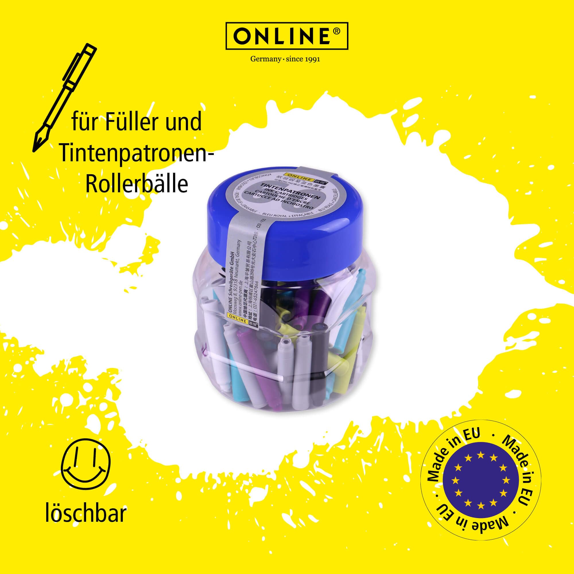 online-standard-tintenpatronen-k-nigsblau-60-st-ck-f-r-f-ller-und-rollerball image 3