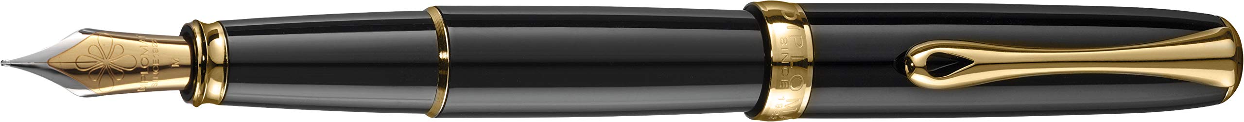 diplomat-excellence-a2-f-llhalter-lack-schwarz-feder-fein image 8