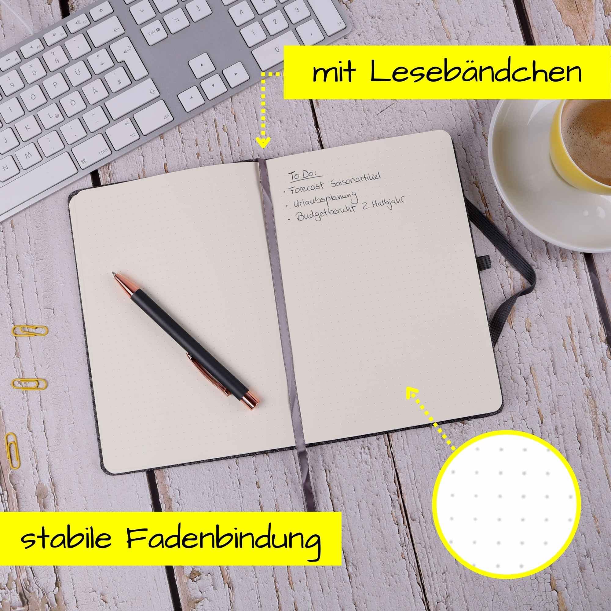 online-2nd-life-bullet-journal-dotted-a5-notizbuch-aus-recyceltem-pet-100-g-m image 5