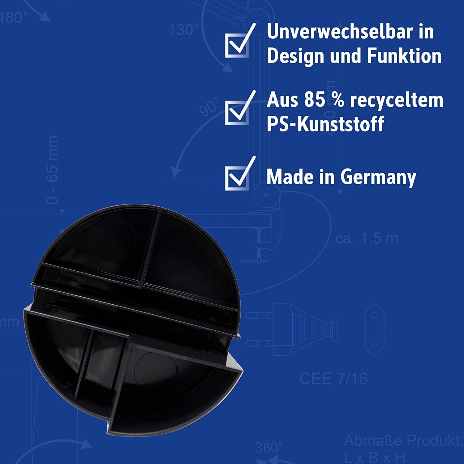 maul-maulrundbox-recycling-stiftek-cher-schwarz-6-f-cher-rund image 4