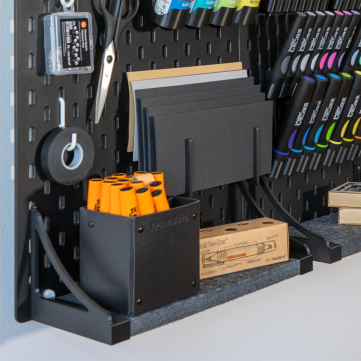 neuland-regal-f-r-ikea-sk-dis-lochplatte-kreativstation image 1