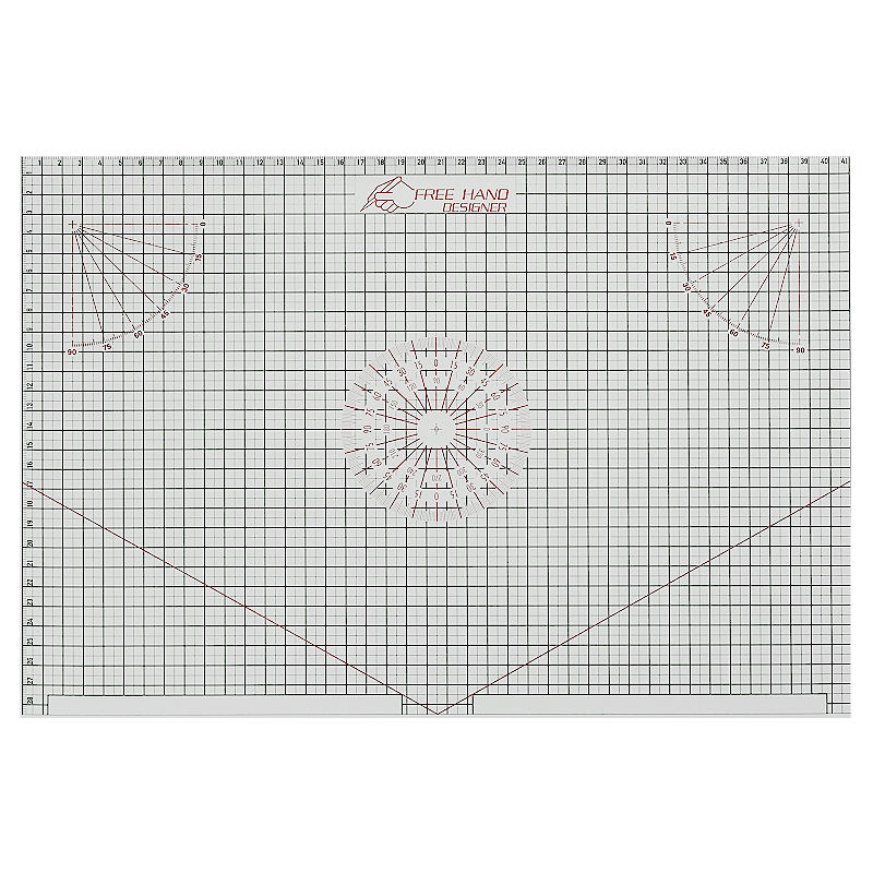 ecobra-freehand-designer-folie-freihand-zeichenschablone-a4-a3 image 2