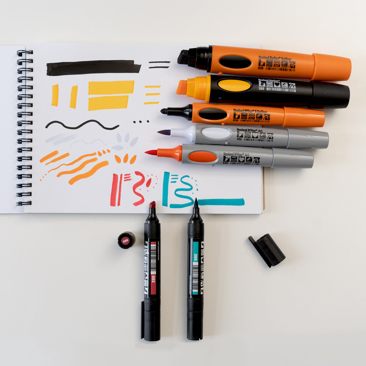 neuland-visual-facilitation-kit-7-marker-set image 2