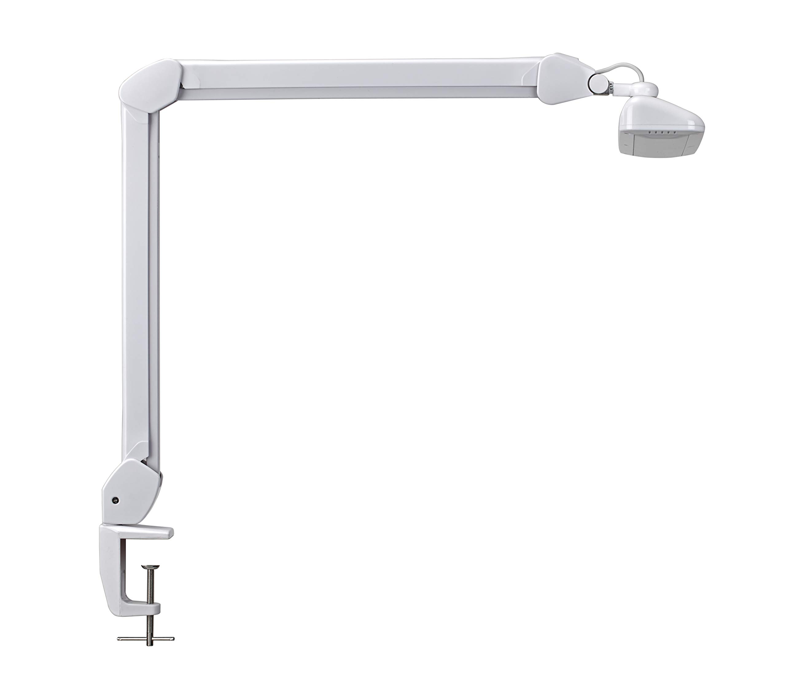 maul-maulintro-led-schreibtischlampe-wei-mit-klemmfu-und-doppelarm image 4